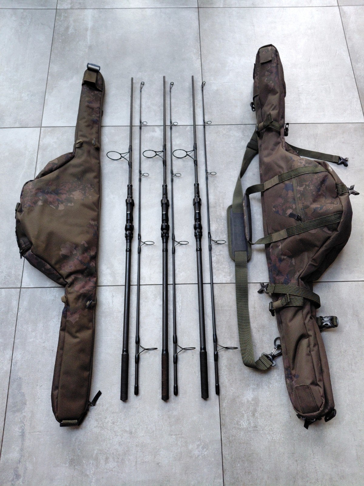 3x Nash Scope Black-Ops 9ft 3,5lb incl. Scope foudraals, Ophalen, Zo goed als nieuw, Overige typen