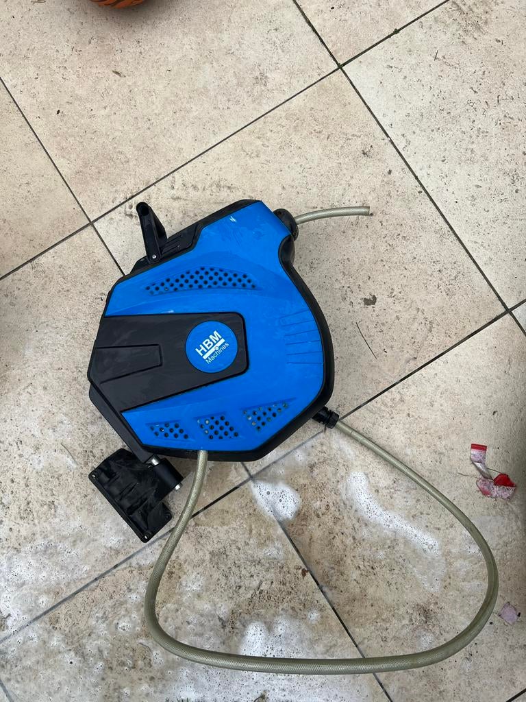 HBM Machines Automatische Tuinslanghaspel - Zo goed als nieu, Tuin en Terras, Ophalen, Zo goed als nieuw, Tuinslanghaspel