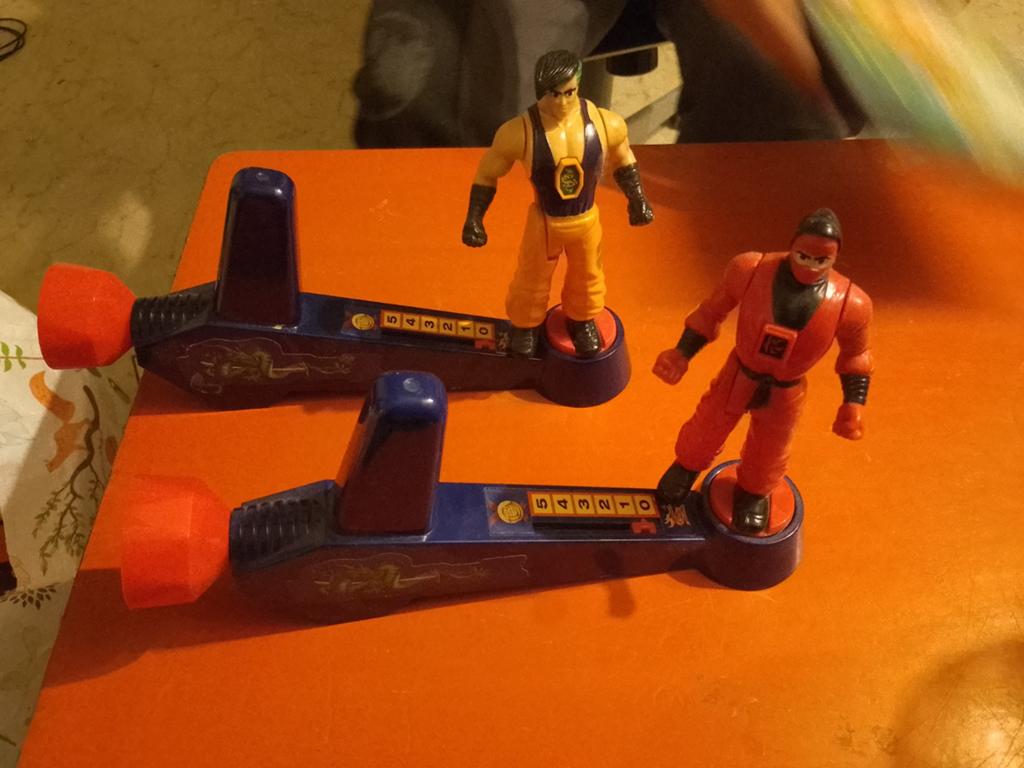 Vintage Ninja Warrior Actiefiguren Spel, Ophalen of Verzenden, Gebruikt, Jongen of Meisje