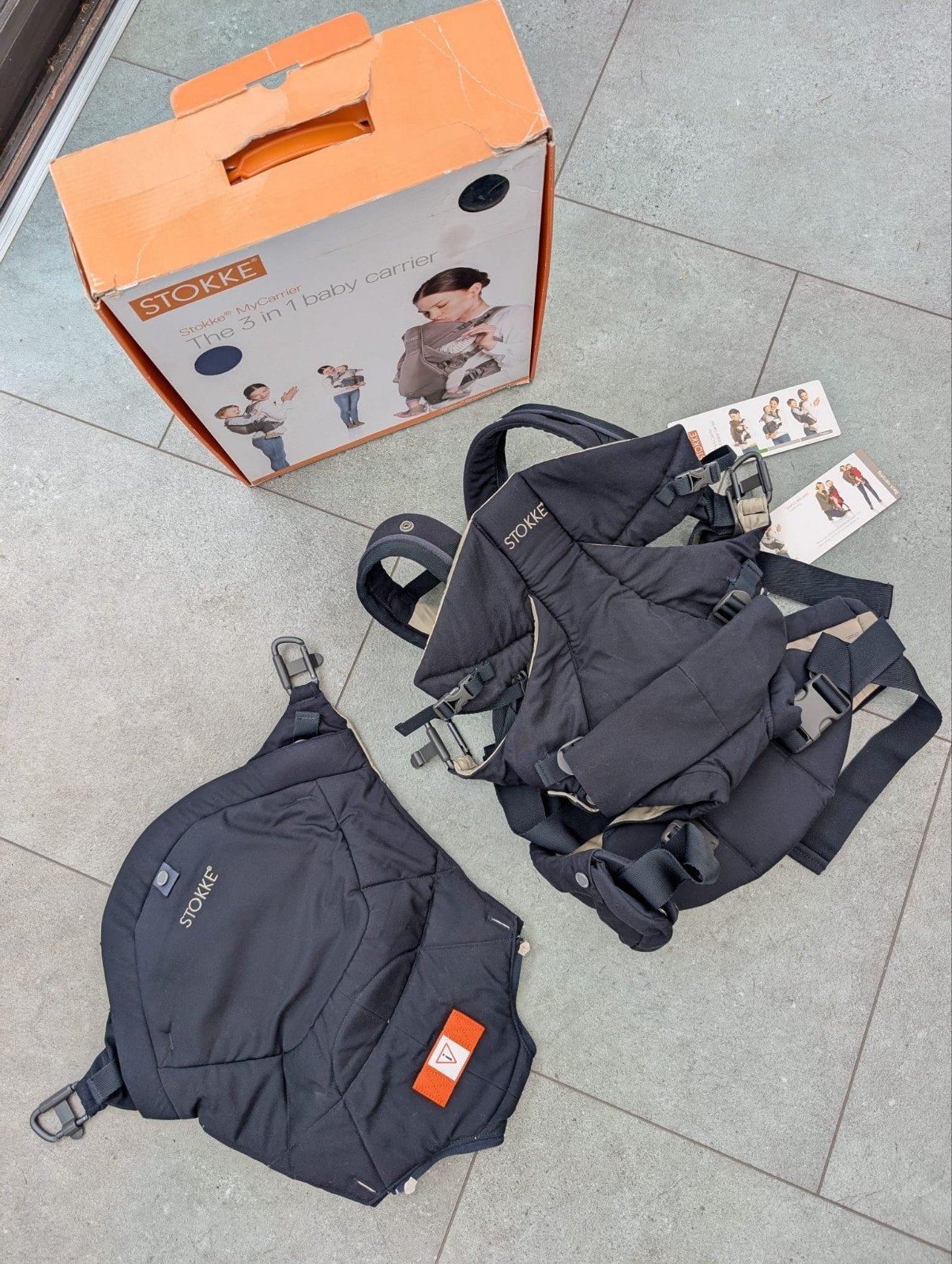 Stokke draagzak, My Carrier, Overige merken, Buik of Rug, Ophalen of Verzenden, Zo goed als nieuw