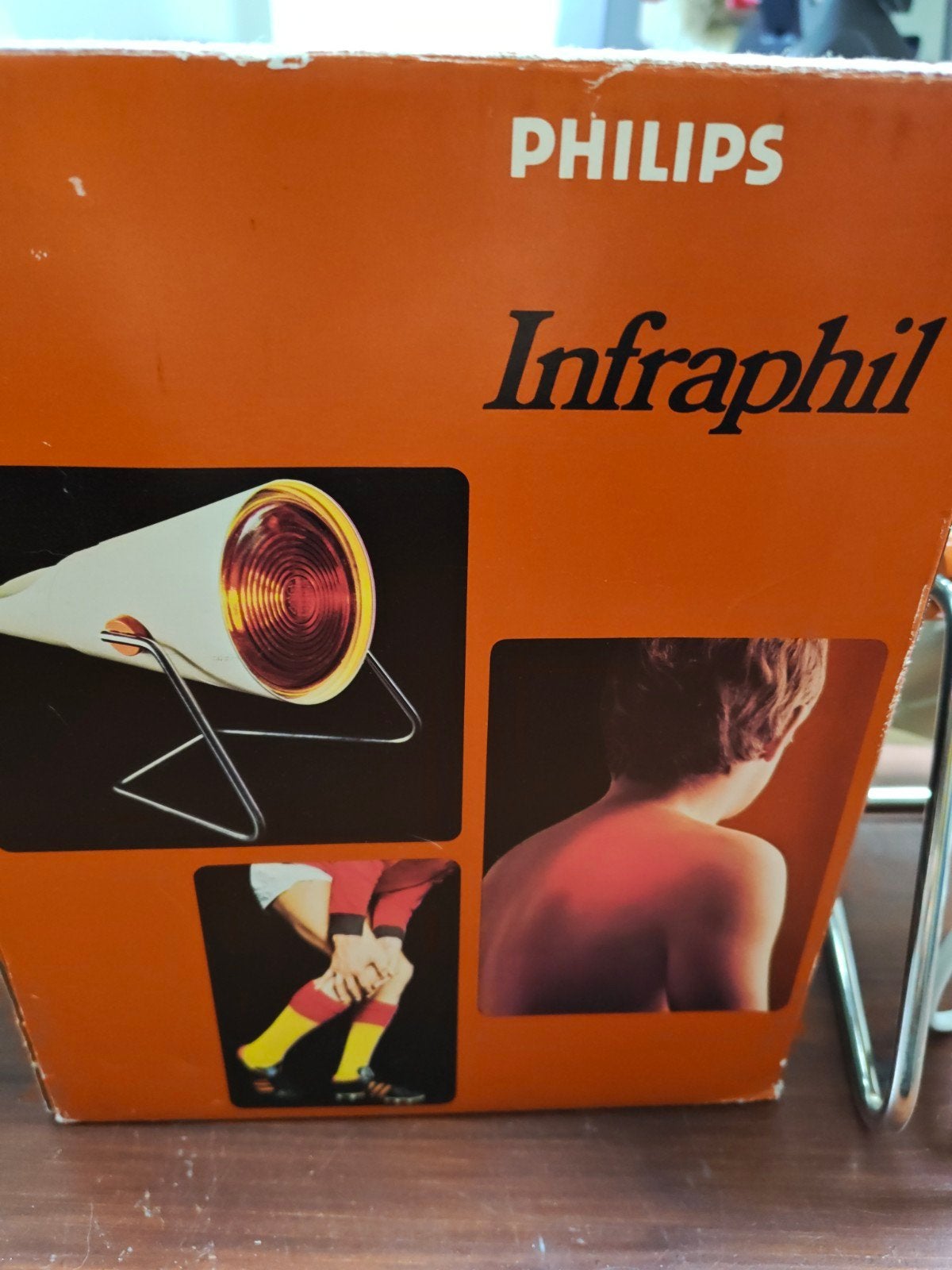 Philips Infraphil Infraroodlamp - Vintage Warmte Therapie, Witgoed en Apparatuur, Persoonlijke-verzorgingsapparatuur, Ophalen of Verzenden
