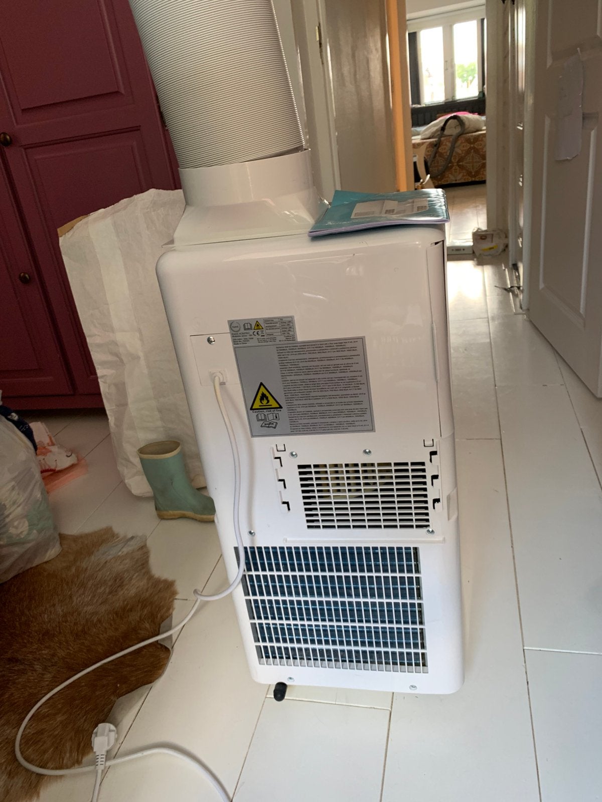 Airco Fuave ACB07K01, Ophalen, Minder dan 60 m³, 3 snelheden of meer, Zo goed als nieuw
