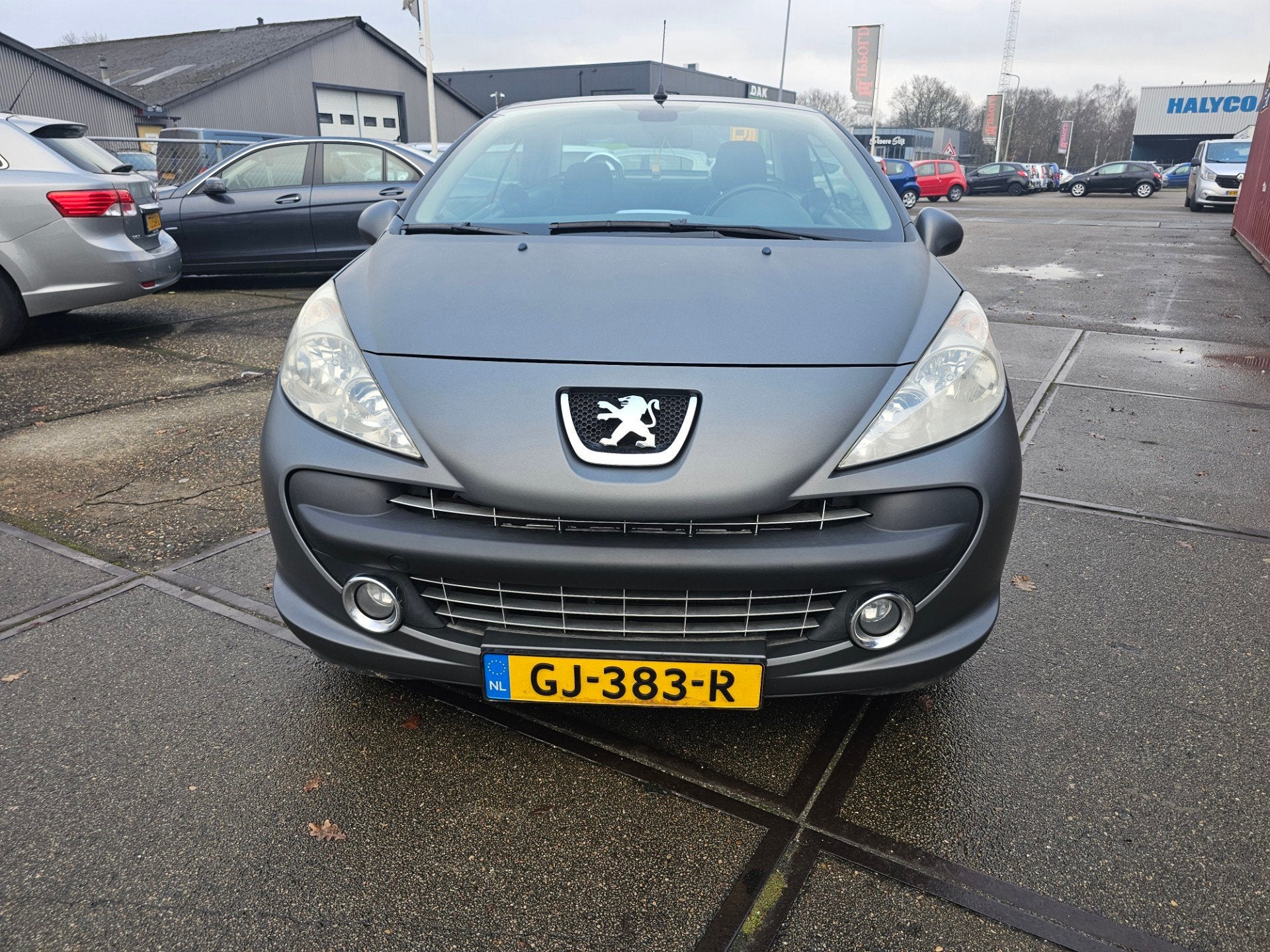 Peugeot 207 CC 1.6 VTi, Auto's, Gebruikt, Zwart, 4 cilinders, Cabriolet