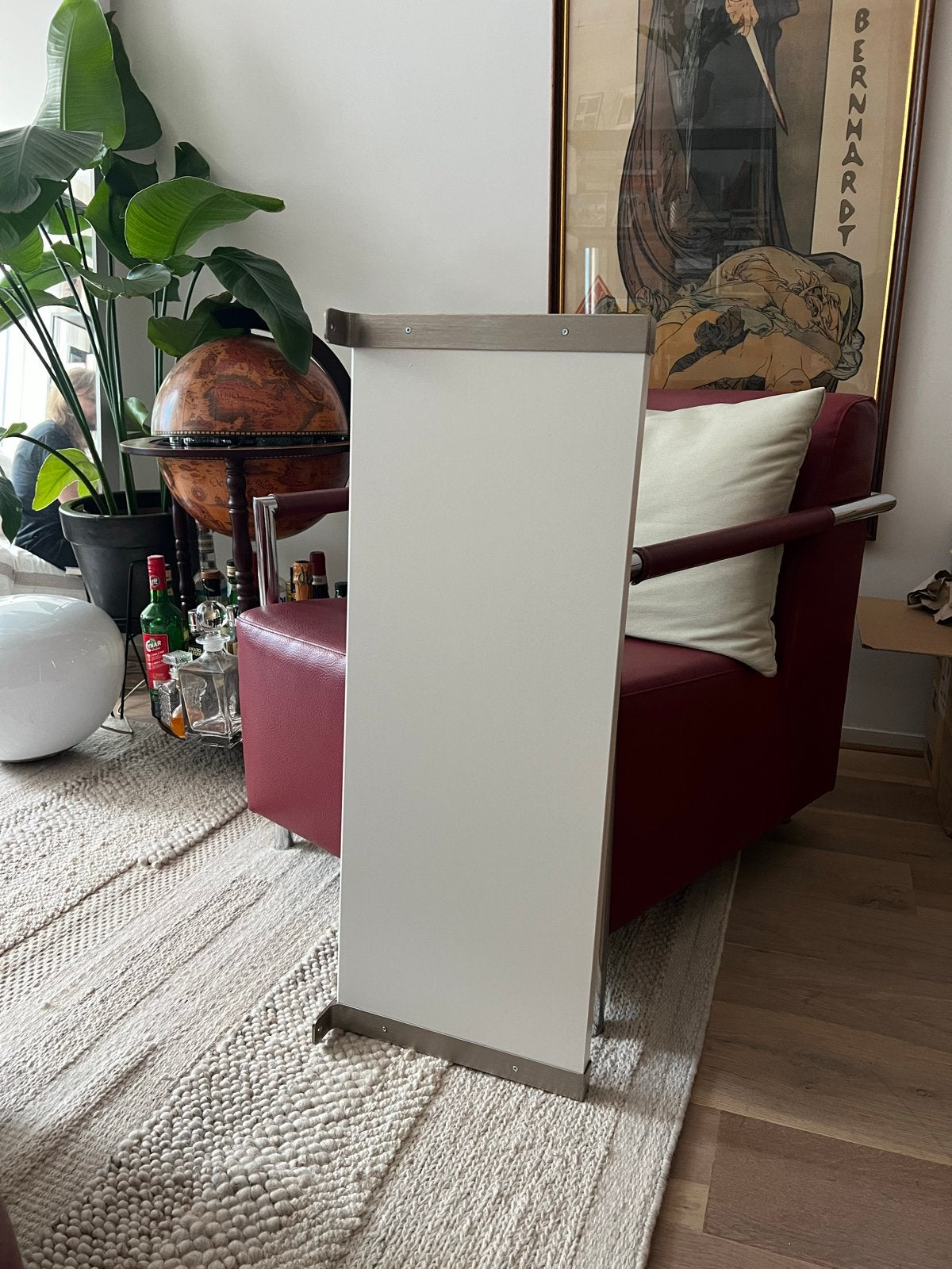 IKEA BERGSHULT / GRANHULT wandplank wit/vernikkeld, Ophalen, Zo goed als nieuw