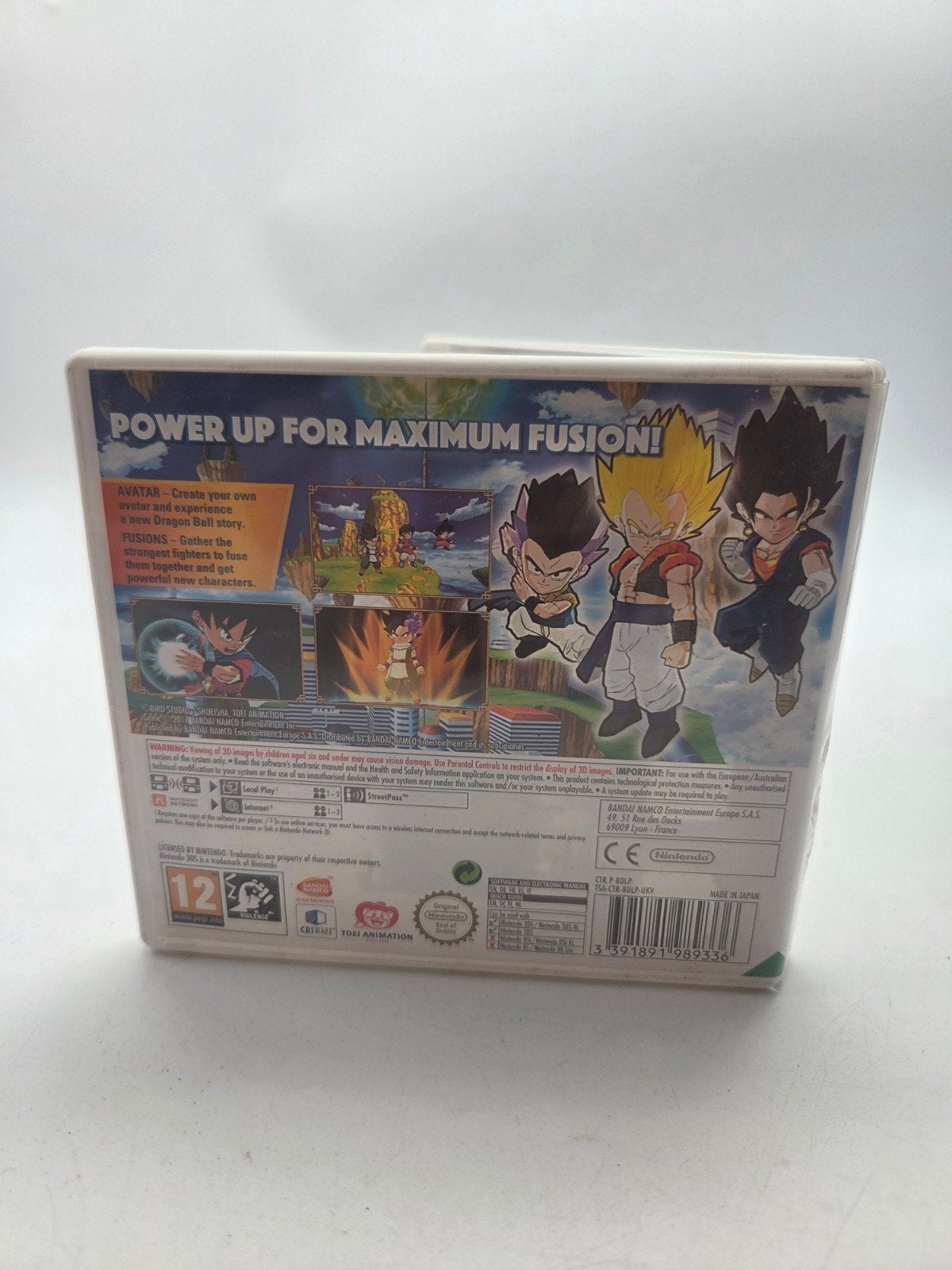 Dragon Ball Fusions - Nintendo 3DS, Support@bandainamcoent.eu, 1 speler, Ophalen of Verzenden, Zo goed als nieuw