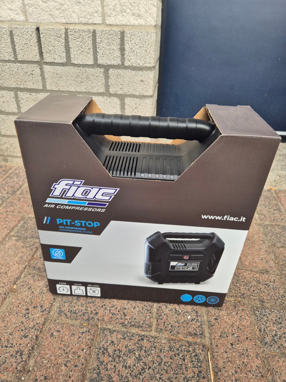 Nieuw! Fiac pitstop compressor, Mobiel, 6 tot 10 bar, Nieuw, Ophalen of Verzenden