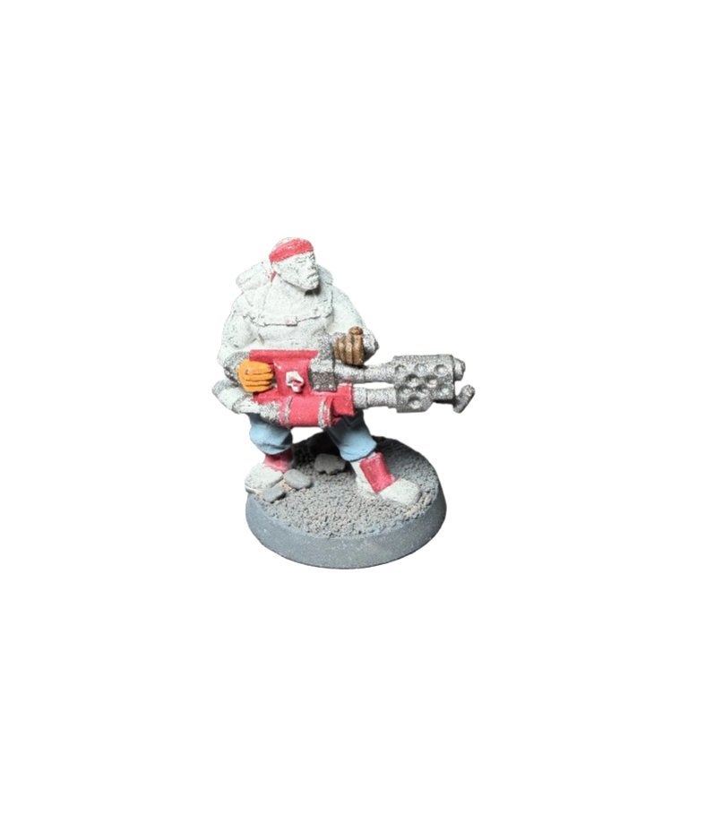 Warhammer 40K Imperial Guard Catachan Heavy Flamer, ., Warhammer, Ophalen of Verzenden, Zo goed als nieuw
