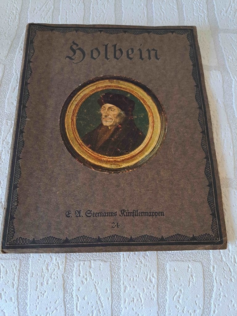 Kunstschilder Holbein E.A. Seemanns Künstlermappen 1920, Ophalen of Verzenden, Gelezen, Plaatjesalbum