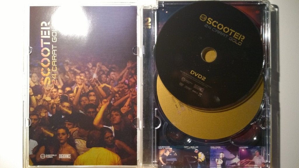 Scooter - 24 Carat Gold (DVD), Alle leeftijden, Ophalen of Verzenden, Zo goed als nieuw