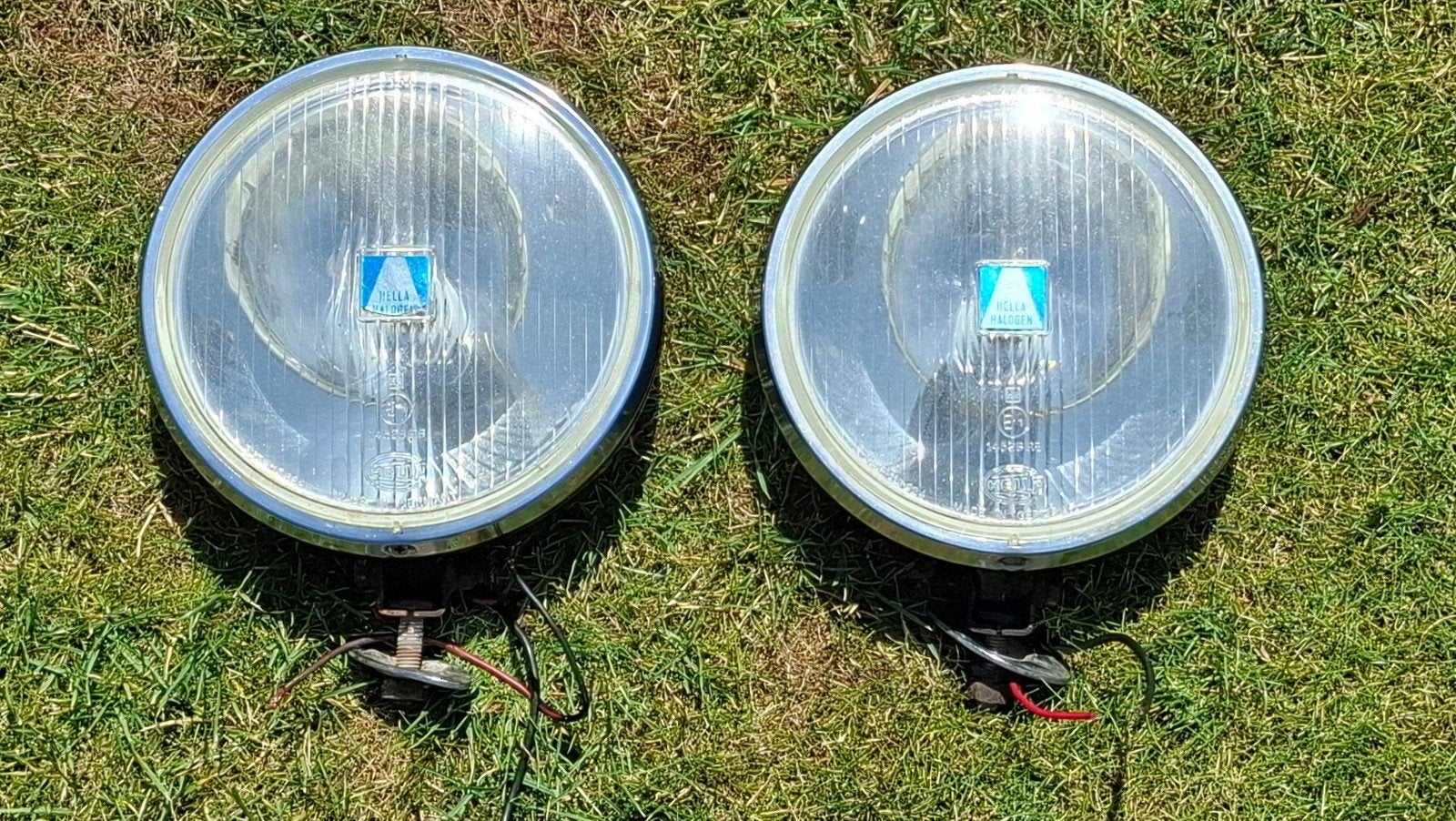 Hella 192 verstralers h3 20cm oldtimer vw kever volvo amazon, Ophalen of Verzenden, Gebruikt, Overige automerken