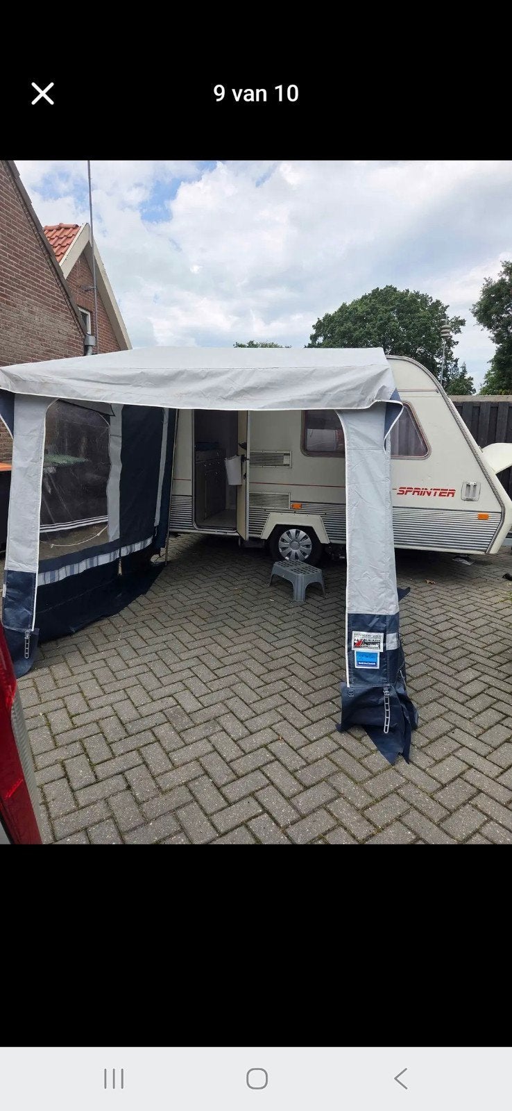 Ten Cate Voortent, Ophalen, Zo goed als nieuw