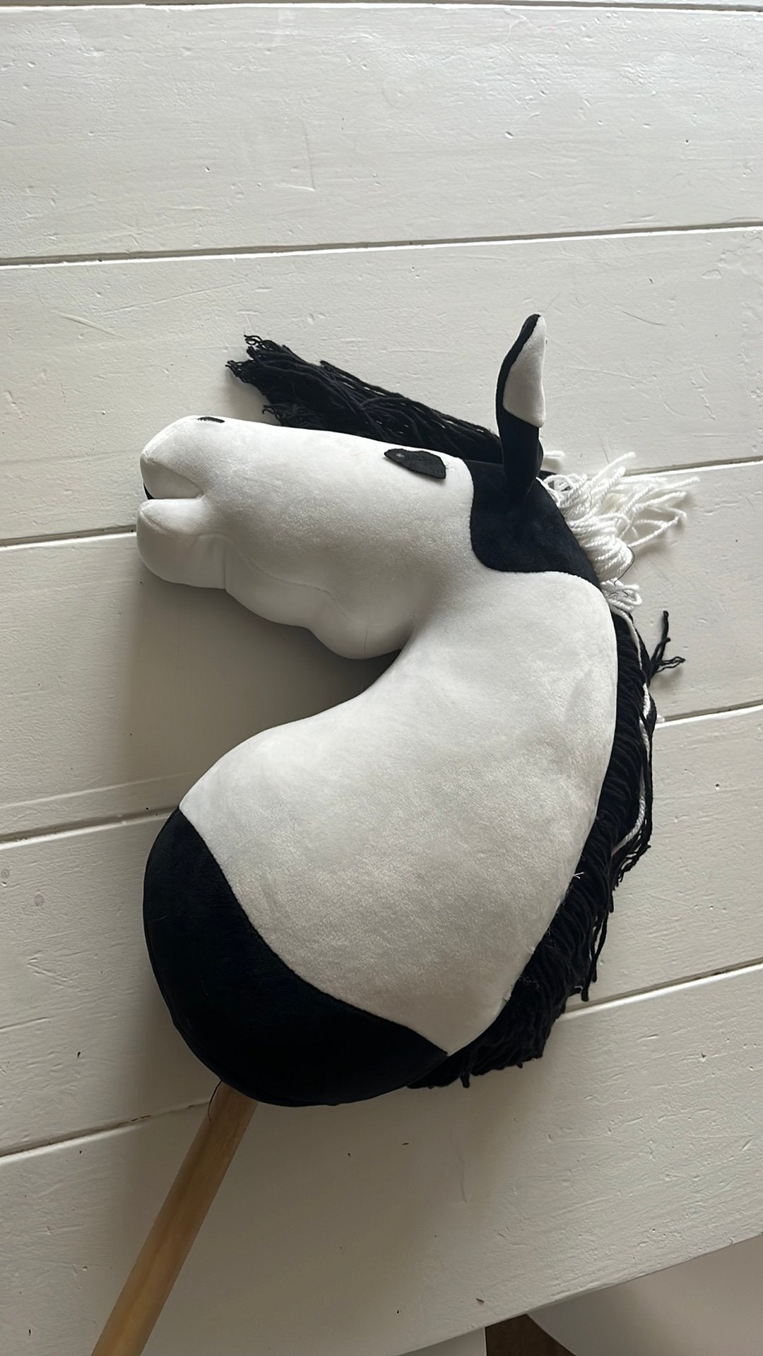 Bonte Hobby Horse / Stokpaard + halster, Ophalen of Verzenden, Zo goed als nieuw, Jongen of Meisje