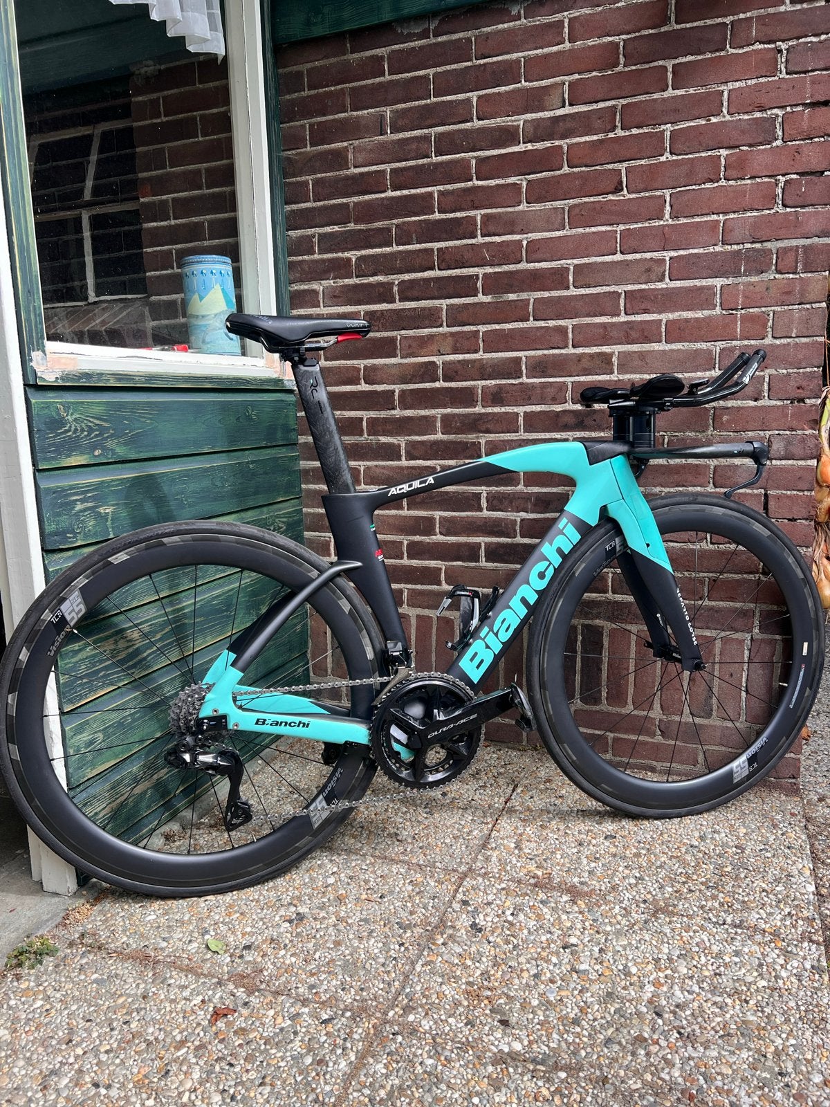 Bianchi Aquila CV Tijdritfiets, 28 inch, Carbon, 49 tot 53 cm, Zo goed als nieuw