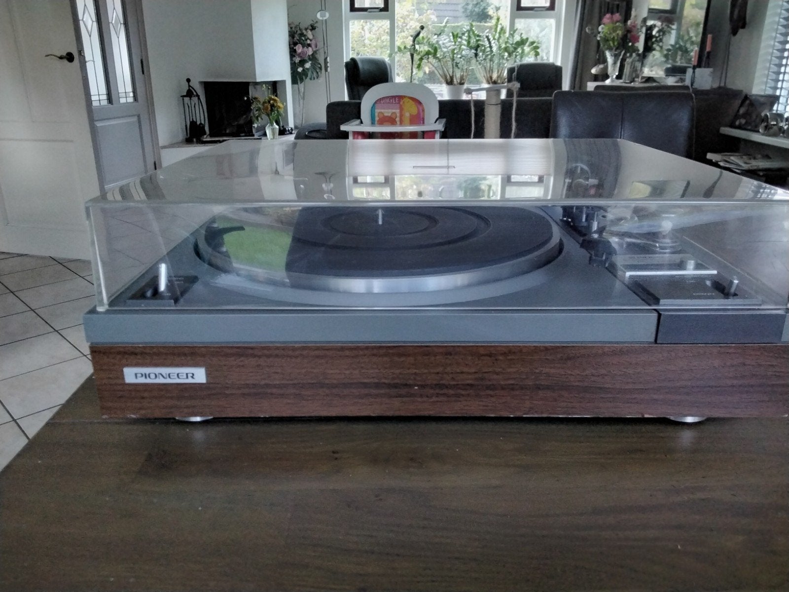 een vintage platenspeler ,radio ,cdspeler, dvd speler,casset, Ophalen, Pioneer