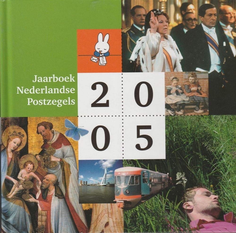 Jaarboek Nederlandse postzegels 2005, Ophalen of Verzenden, Zo goed als nieuw, Overige onderwerpen