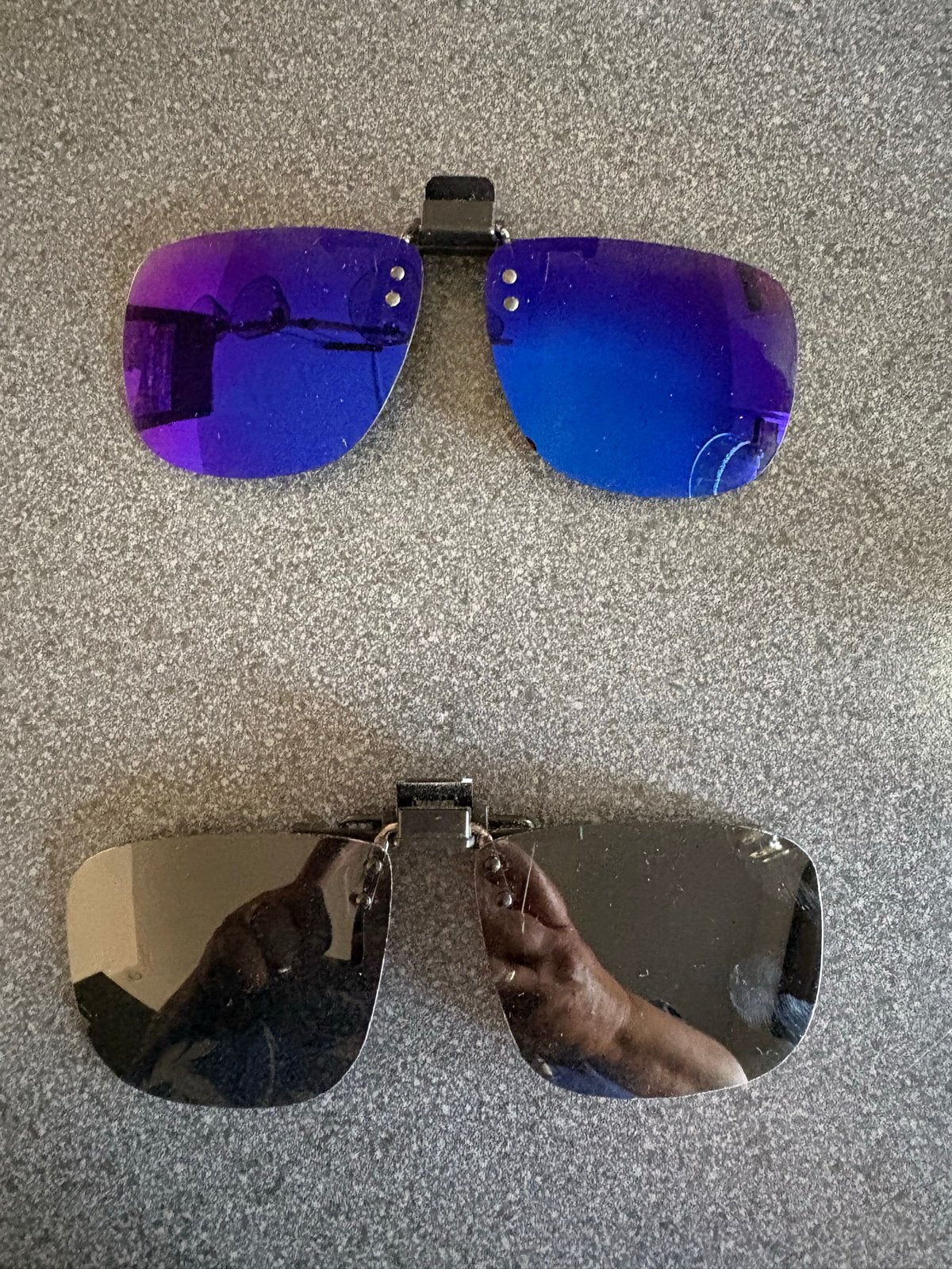 Zonnebril met clip unisex, Overige merken, Gebruikt, Zonnebril op sterkte, Zwart