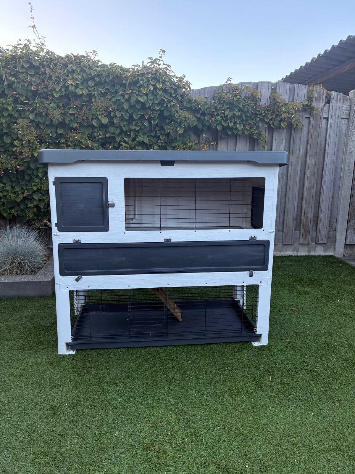 TE KOOP: Vrijstaande konijnenvilla!!, Dieren en Toebehoren, Knaagdieren en Konijnen | Hokken en Kooien, Ophalen, 110 cm of meer