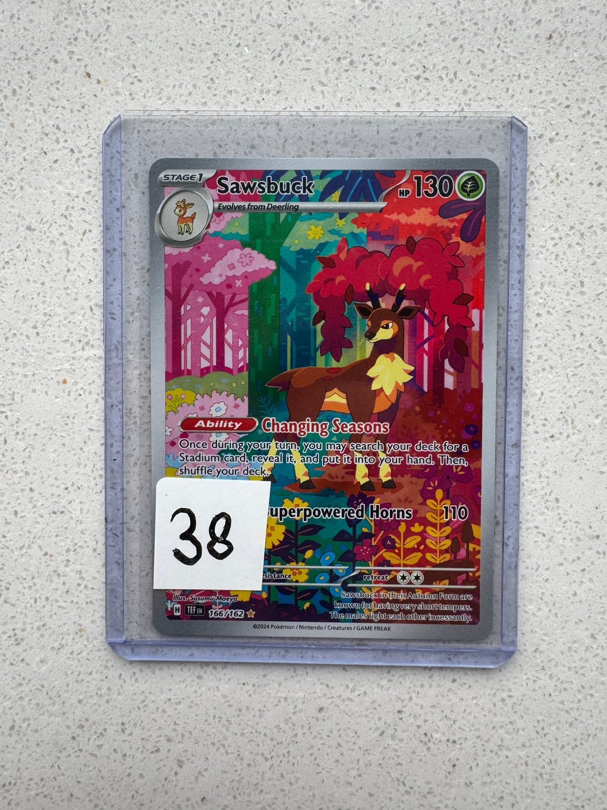 Sawsbuck 166 Temporal Forces (Pokemon), Ophalen of Verzenden