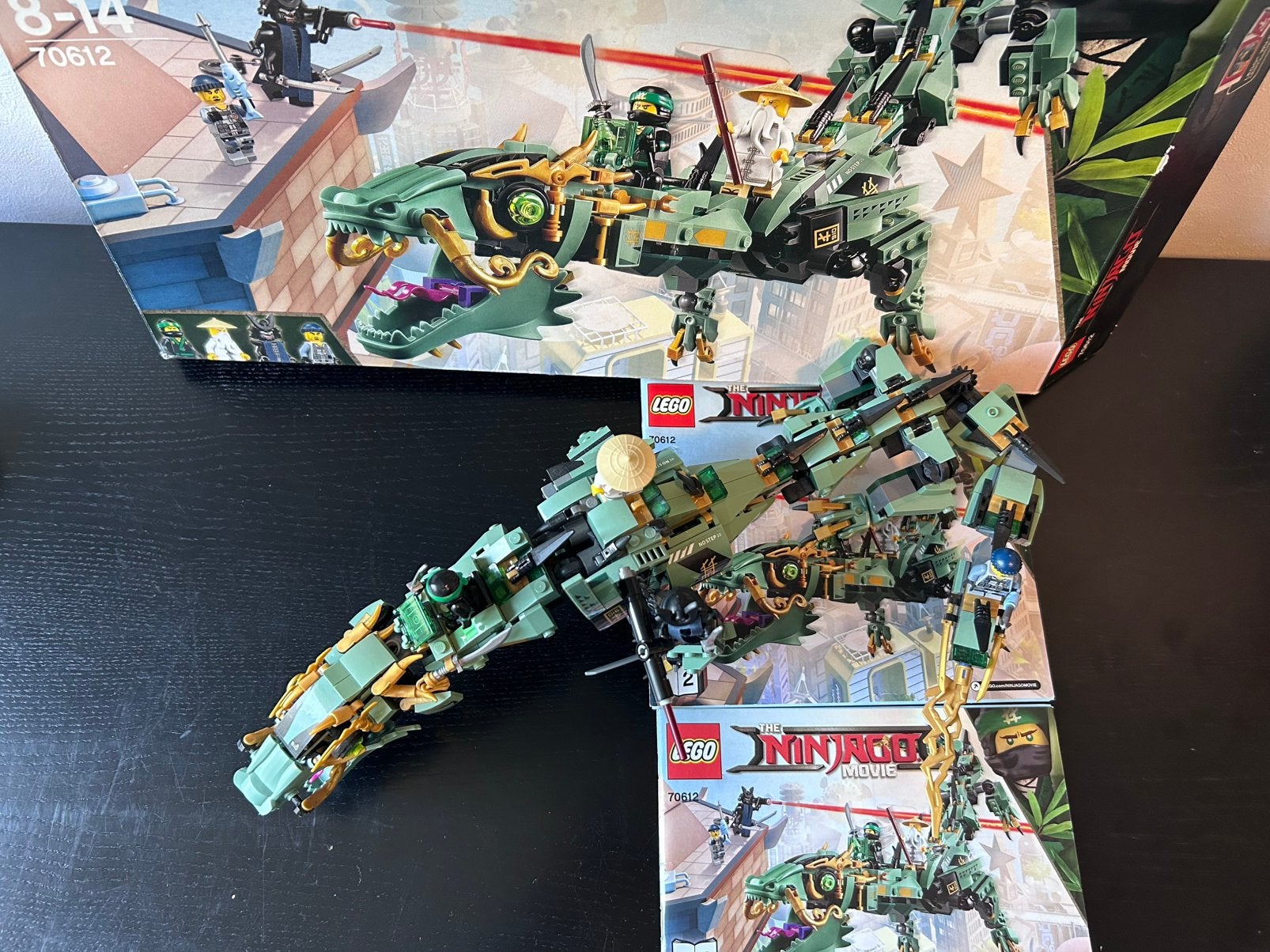 LEGO ninjago movie green ninja mech dragon (set nummer70612)
