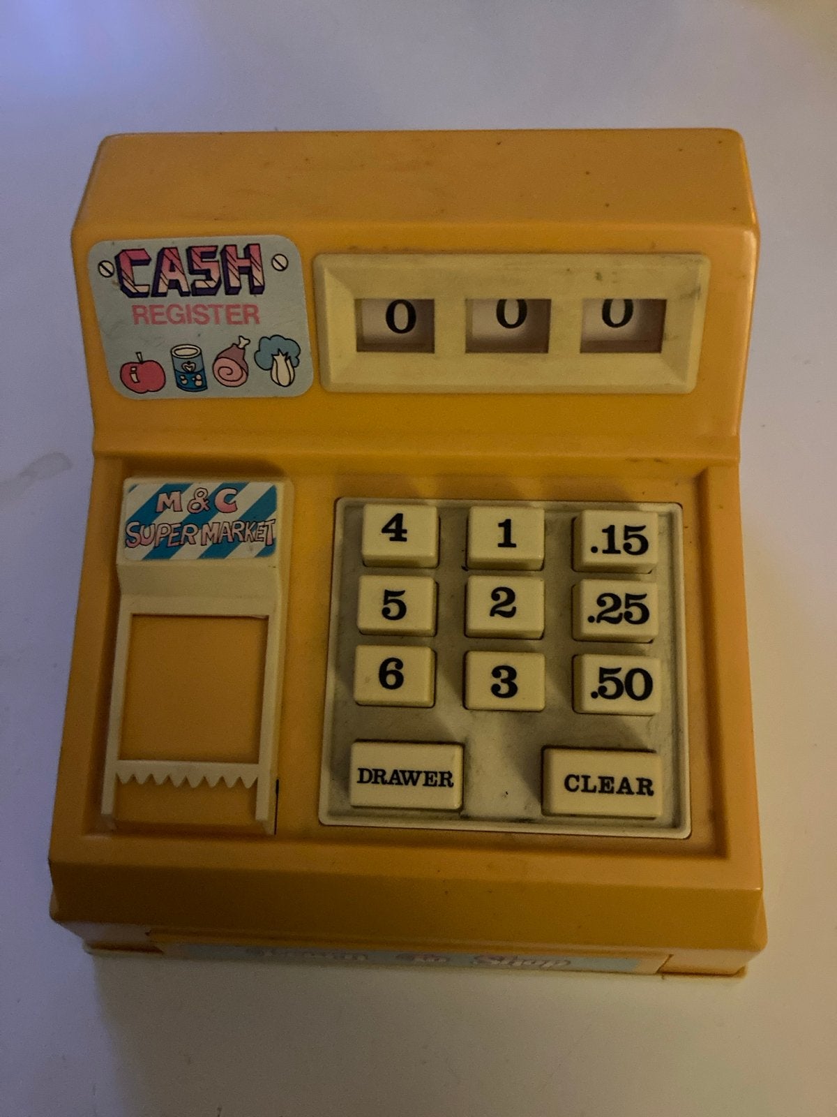 Vintage M&C Super Market Kassa Speelgoed, Ophalen of Verzenden, Gebruikt, Jongen of Meisje