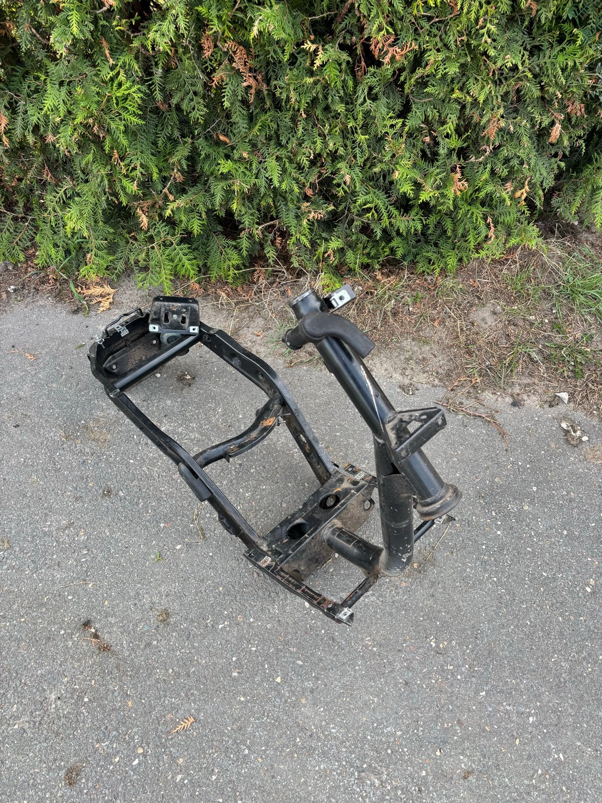 Piaggio Zip type 2 frame met Duitse papieren, Ophalen of Verzenden, Gebruikt, Frame, Piaggio
