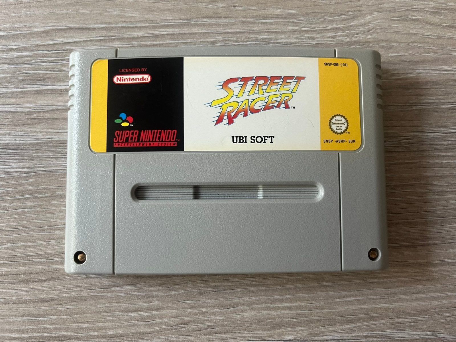 Street Racer voor de Super Nintendo ZGAN, 1 speler, Racen en Vliegen, Ophalen of Verzenden, Zo goed als nieuw