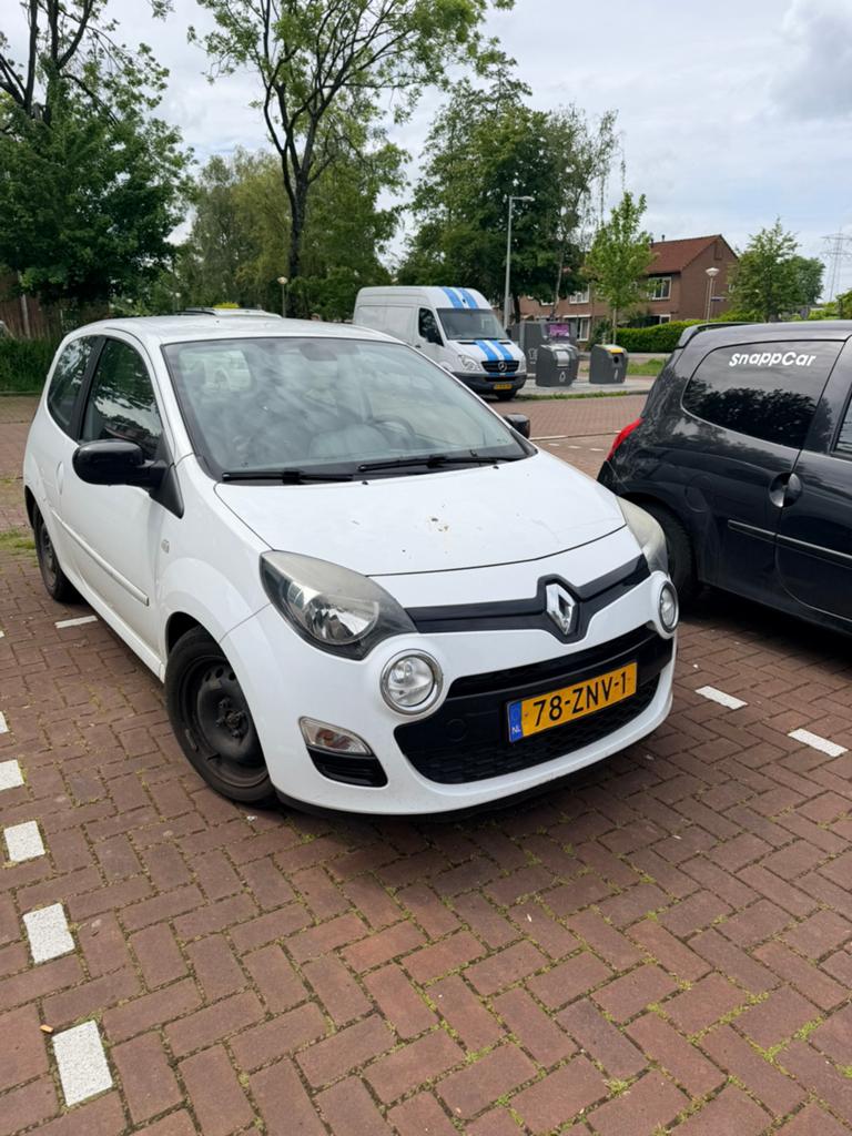 Renault Twingo 1.2 55KW E3 2013 Wit, Auto's, Renault, Voorwielaandrijving, Twingo, 74 pk, 4 cilinders