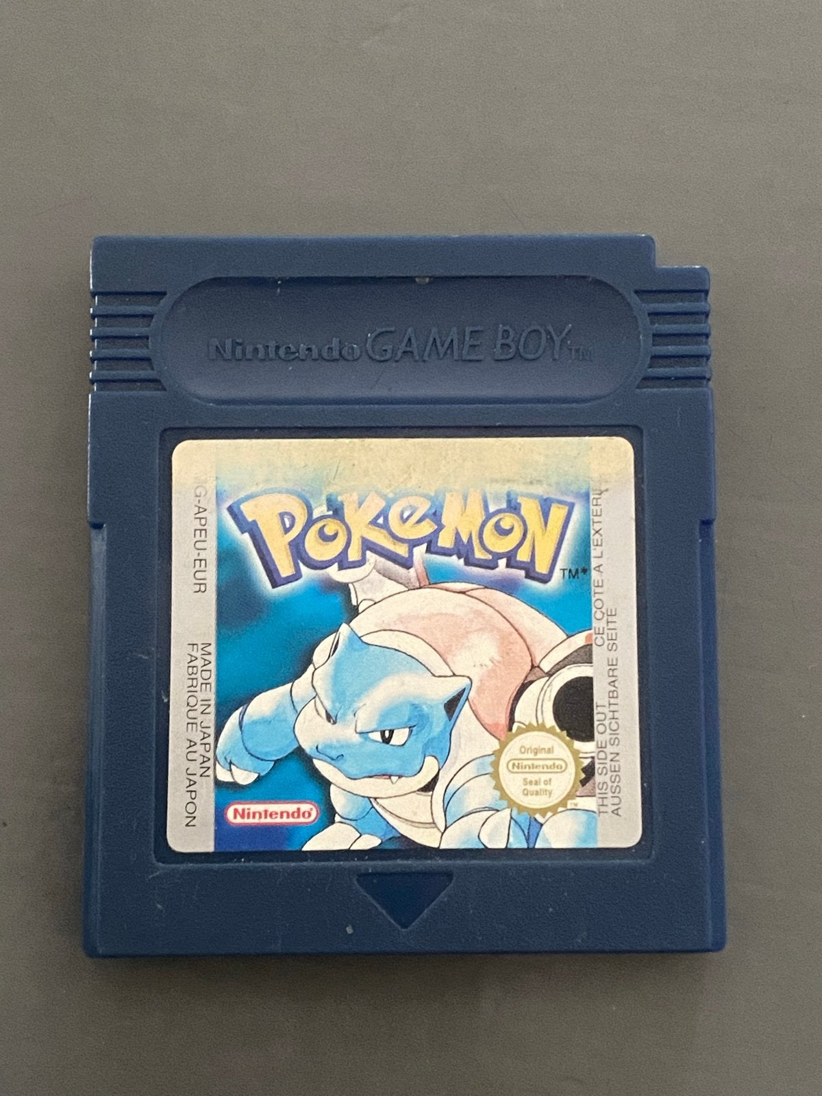 Pokémon Blue Version Game Boy (Gameboy Color compatibel), Gebruikt, 1 speler, Ophalen of Verzenden, Role Playing Game (Rpg)