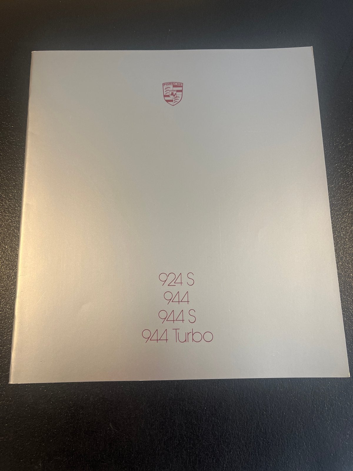Porsche 924 944 Folder 1987 Duitstalig, Ophalen of Verzenden, Gelezen, Porsche