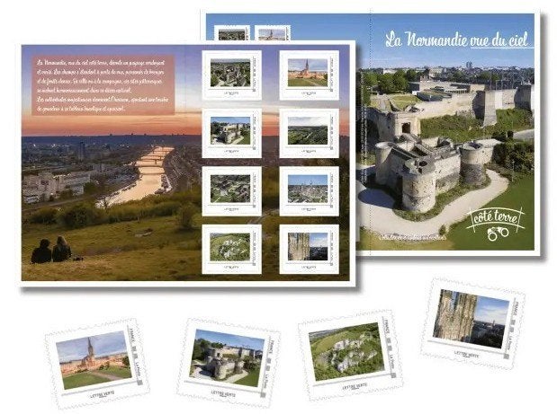 Jaar 2025 Yv COL 574 La Normandie vue du ciel - Côté terre., Ophalen of Verzenden, Postfris