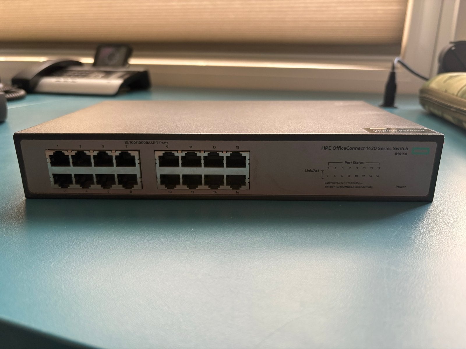 HPE OfficeConnect 1420 Series Switch JH016A, Ophalen of Verzenden, Zo goed als nieuw