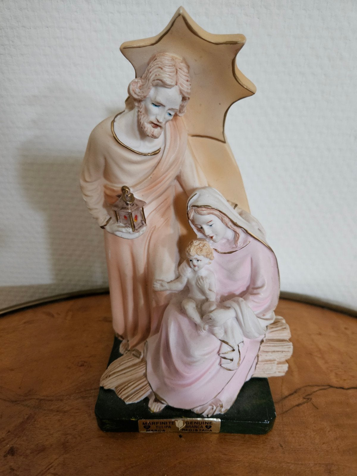 Kerststal beeldje - Heilige Familie - Marfinite Tulipa, Antiek en Kunst, Ophalen of Verzenden