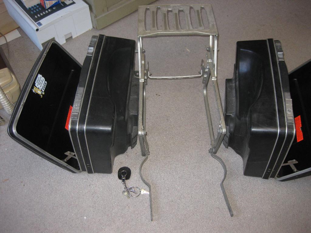 Krauser kofferset compleet, Motoren, Ophalen, Zo goed als nieuw
