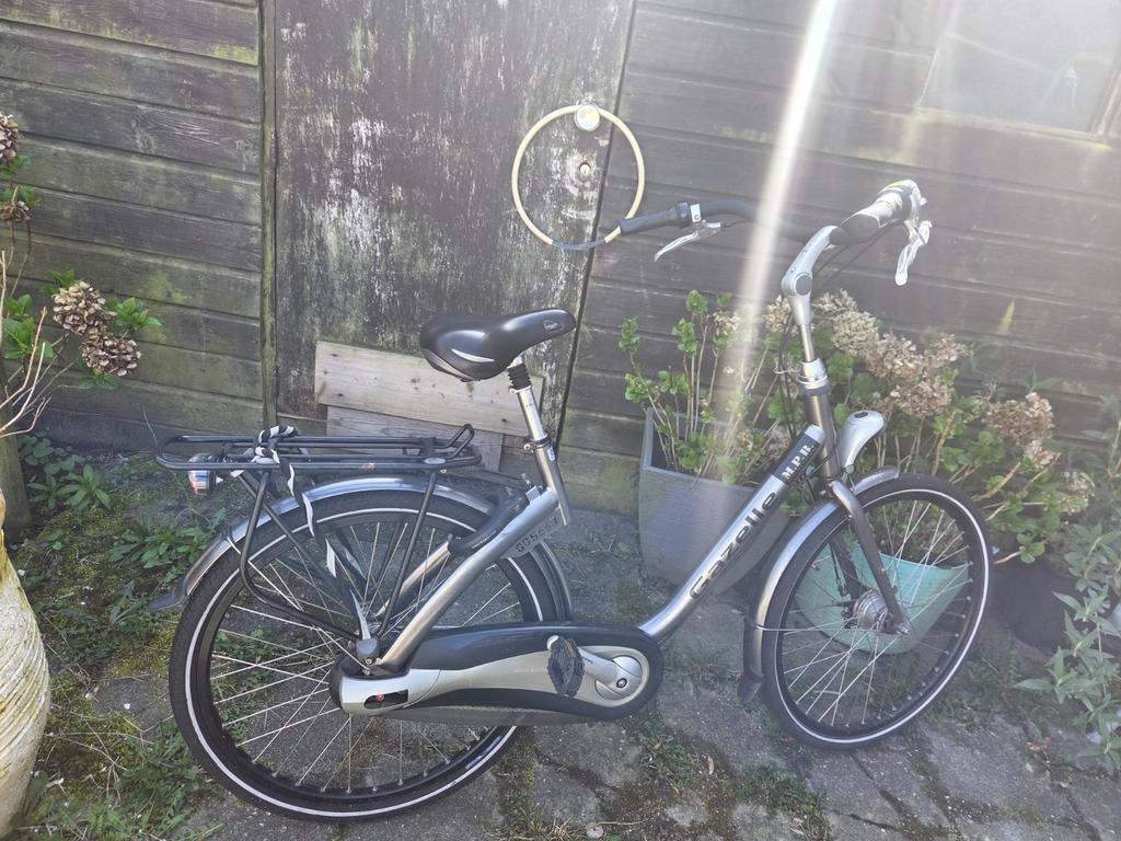 Gazelle moederfiets, Fietsen en Brommers, Fietsen | Dames | Moederfietsen, Ophalen, Versnellingen, 56 cm of meer, Zo goed als nieuw