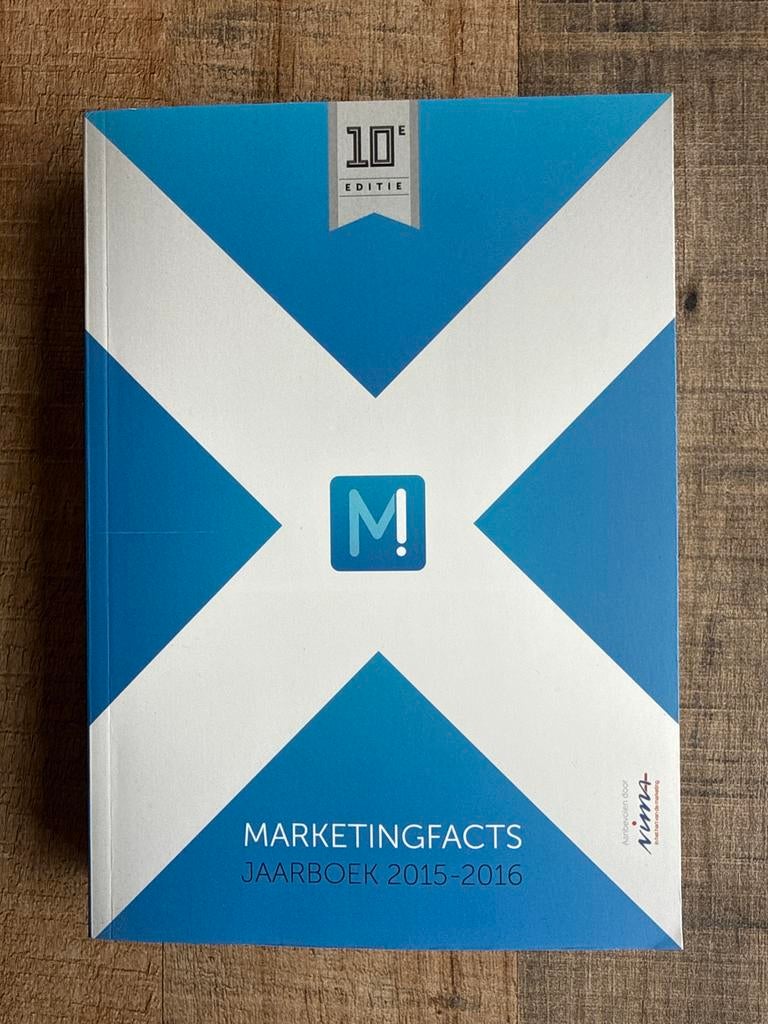 Marketingfacts Jaarboek 2015-2016 - 10e Editie, Ophalen of Verzenden, Gelezen, Economie en Marketing