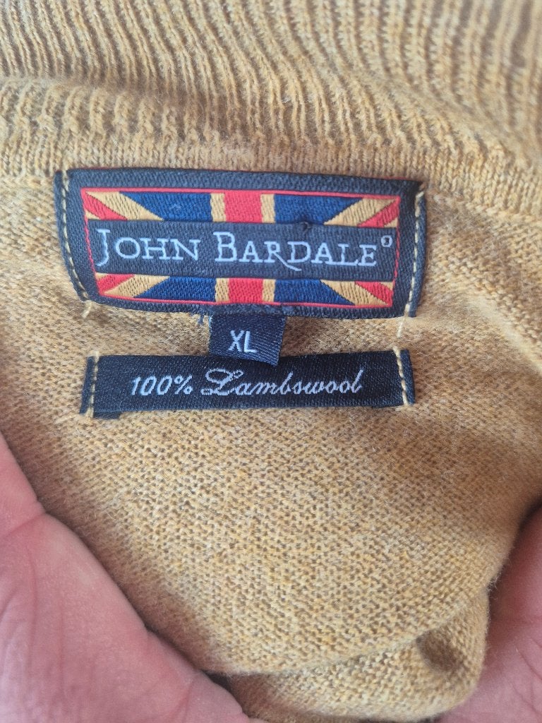lamswol coltrui bruin John Bardale dames, Maat 46/48 (XL) of groter, Ophalen of Verzenden, Zo goed als nieuw, Bruin