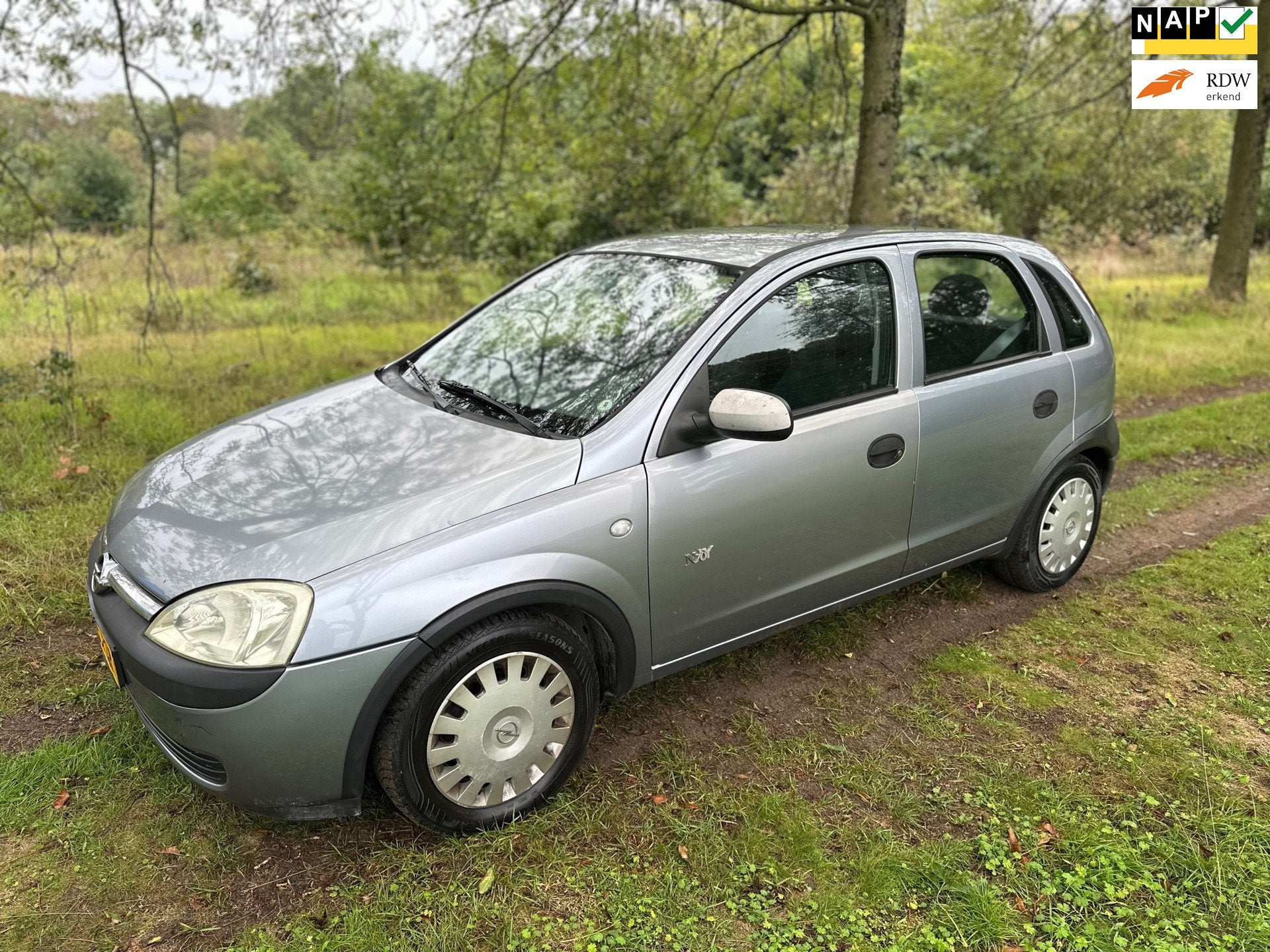 Opel Corsa 1.2-16V Njoy Nieuwe APK bij aflevering, Voorwielaandrijving, 450 kg, Gebruikt, 31 €/maand