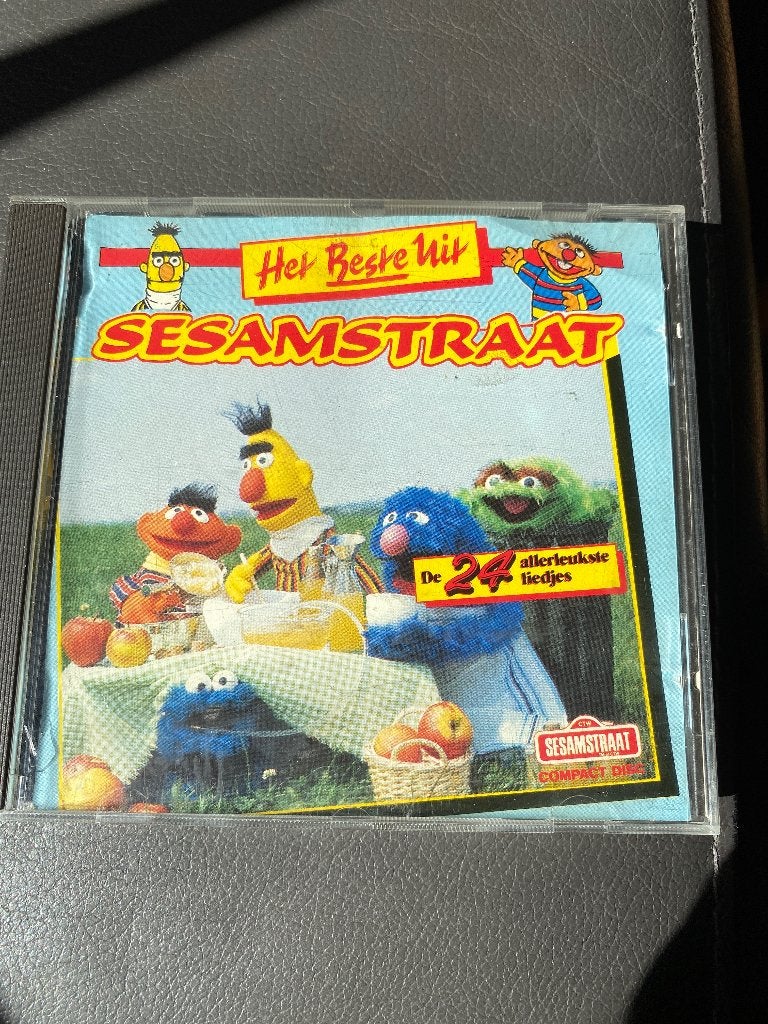 Het Beste Uit Sesamstraat - De 24 Allerleukste Liedjes CD, Cd's en Dvd's, Cd's | Kinderen en Jeugd, 6 tot 9 jaar, Ophalen of Verzenden