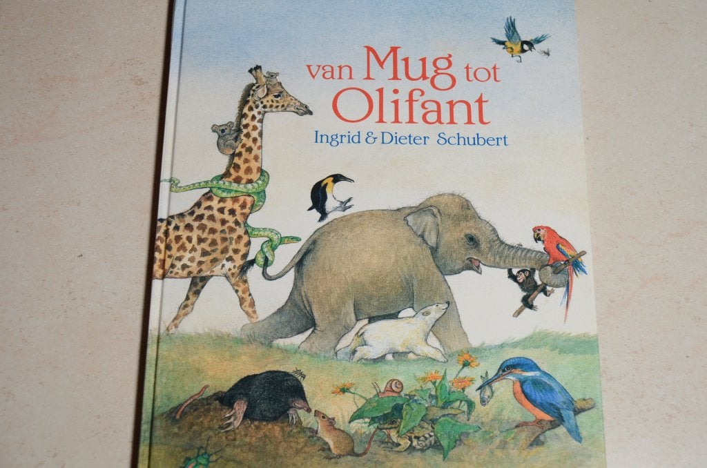 Van Mug tot olifant / Ingrid & Dieter Schubert, Ophalen of Verzenden, Zo goed als nieuw, Fictie algemeen, Voorleesboek