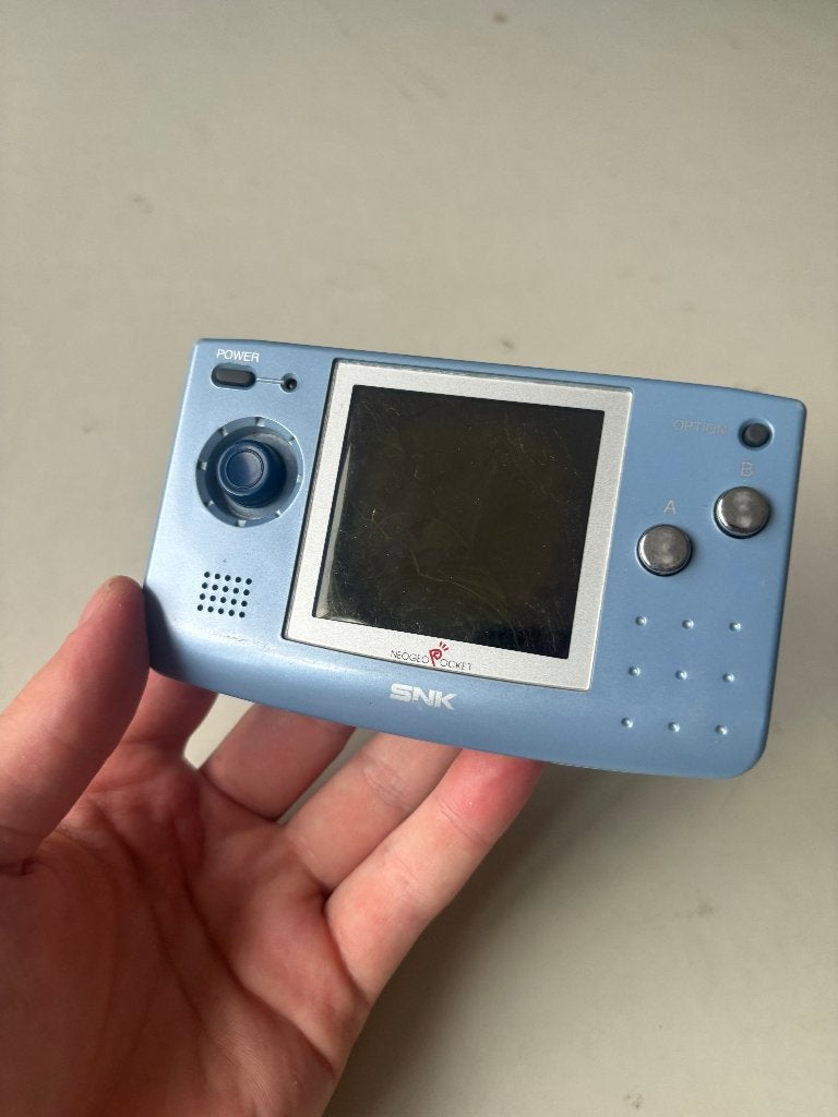 Neo Geo Pocket Blauw, Spelcomputers en Games, Altmarkt 10 B/D (3rd and 4th floor), 01067 Dresden, Duitsland, Ophalen of Verzenden