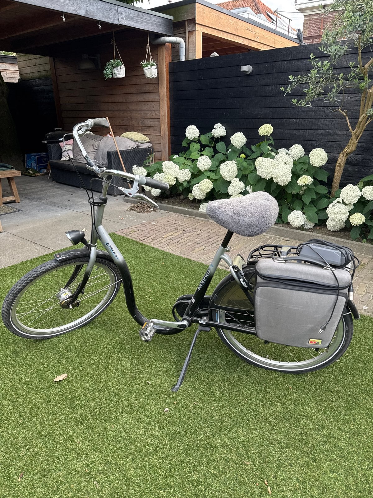 Sparta Entree elektrische damesfiets met lage instap, Ophalen, Terugtraprem, Sparta, 50 tot 53 cm