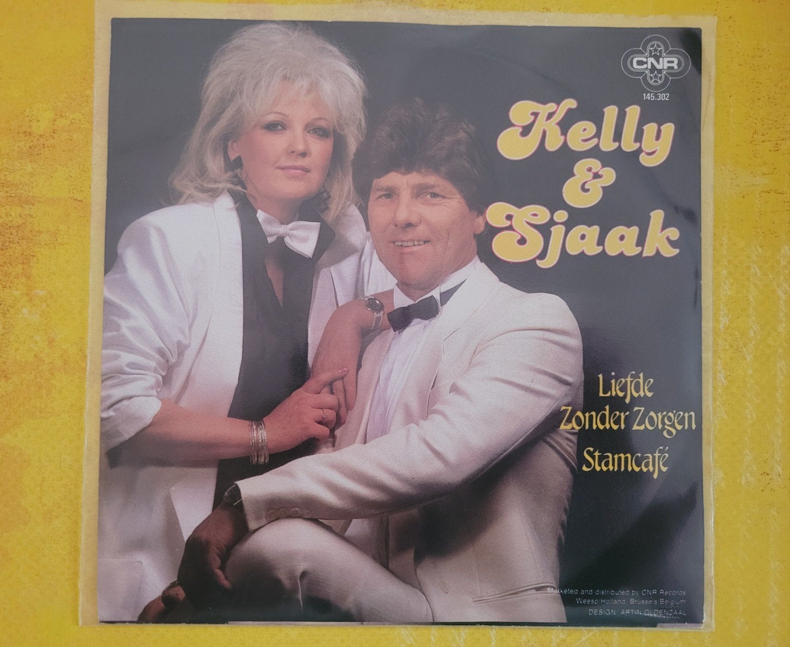 Kelly & Sjaak - Liefde zonder zorgen - Stamcafe, Ophalen, Zo goed als nieuw, Overige formaten, Levenslied of Smartlap