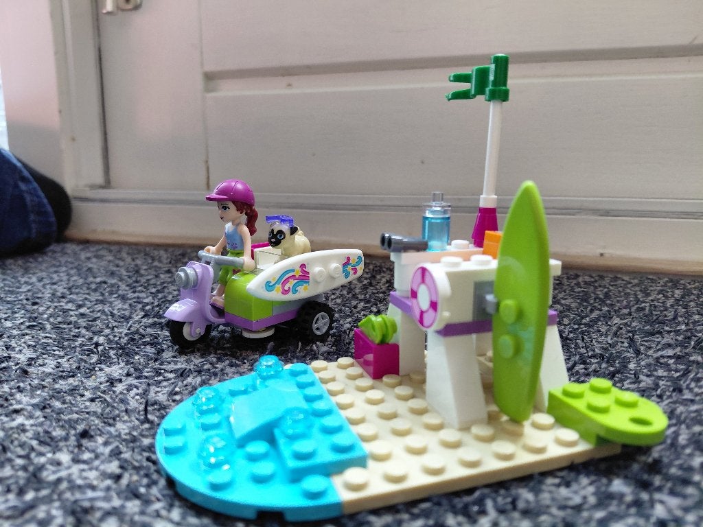 Lego 41306 Mia's beach scooter, Lego, Friends, Ophalen of Verzenden, Zo goed als nieuw