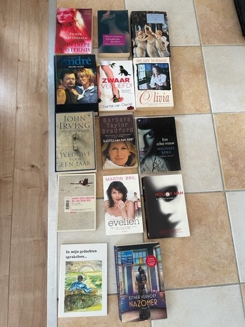 Te koop: diverse (14x) romans/boeken voor een prikkie zgan!!, Ophalen of Verzenden, Zo goed als nieuw, Wereld overig
