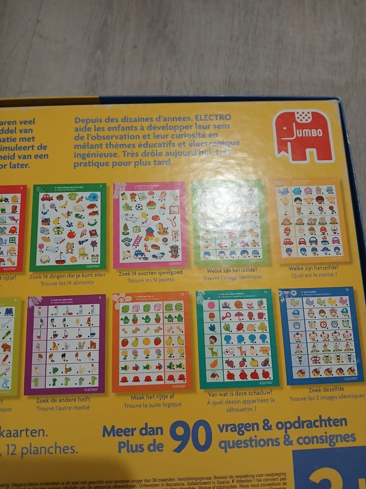 Jumbo Electro Logisch Denken & Clementoni Praten Pen, Ophalen, Gebruikt, Puzzelen, Met licht