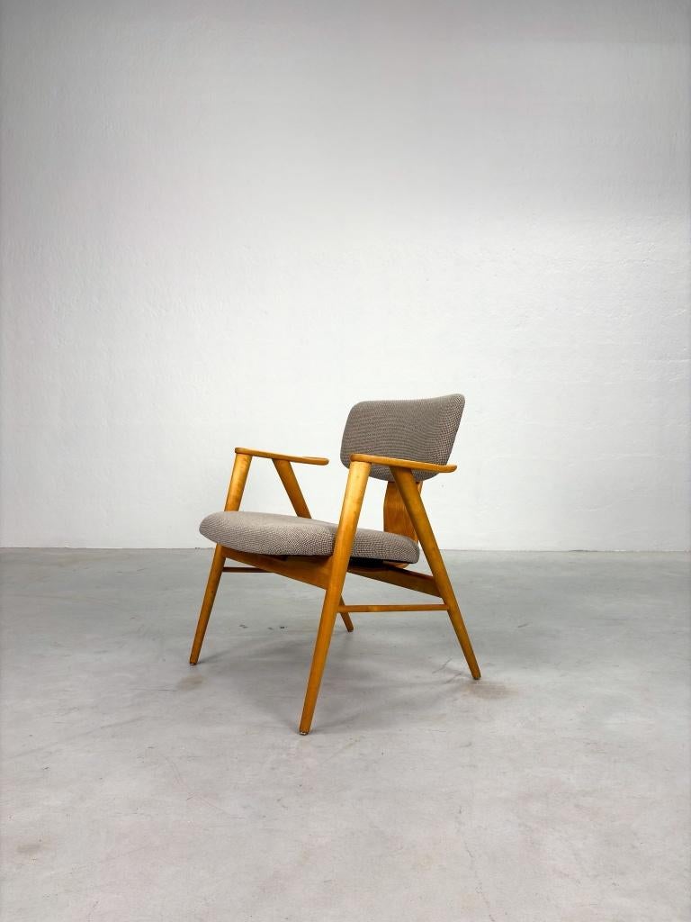 Vintage 'FB14' Fauteuil van Cees Braakman voor Pastoe, Ophalen, 75 tot 100 cm, Mid-century, Dutch design, Zo goed als nieuw