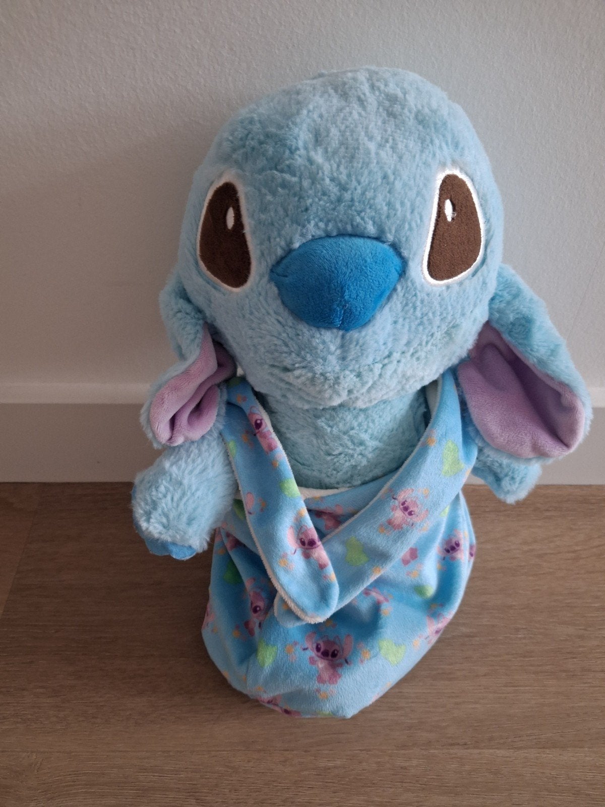 Knuffel Stitch in doek Disney Primark blauw 35 cm L1715, Ophalen of Verzenden, Zo goed als nieuw, Overige typen