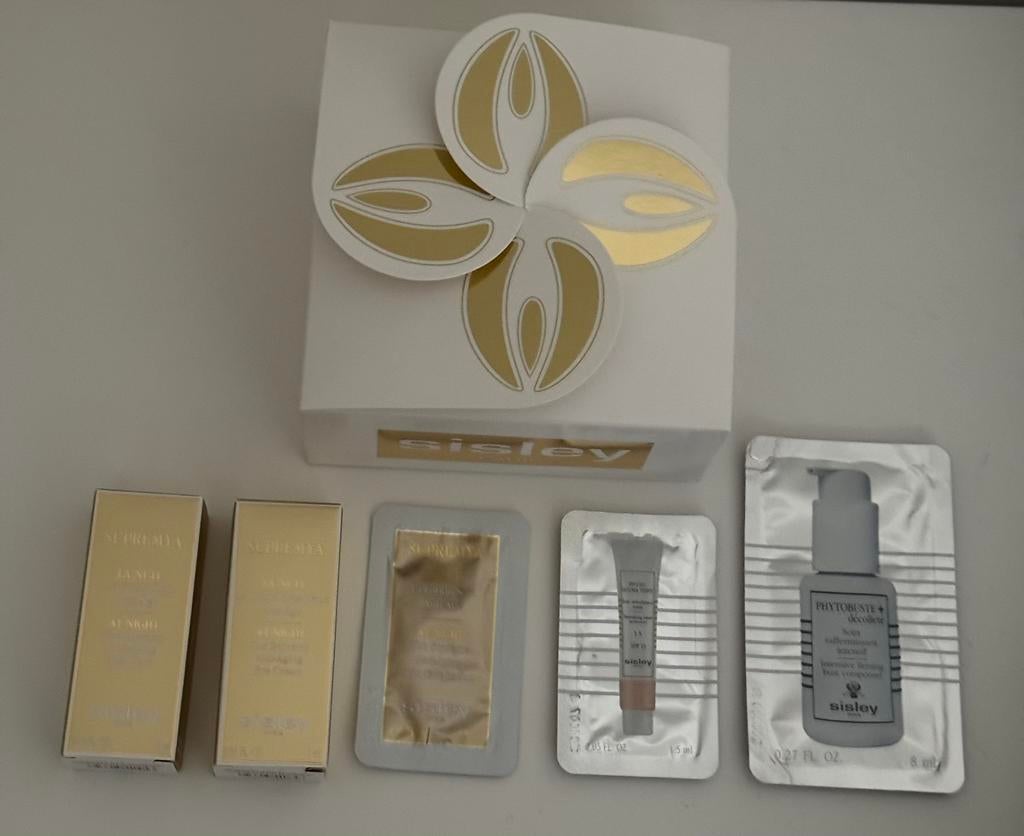 Sisley en Sisleya set met 5 stuks nieuw, Verzenden, Zo goed als nieuw, Gehele gezicht, Overige typen