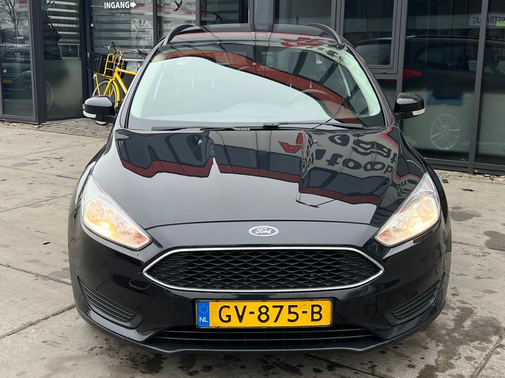 Ford Focus Wagon 1.0 Trend Edition - Navi - Cruise - 2015!, Auto's, Gebruikt, Zwart, Origineel Nederlands, Handgeschakeld