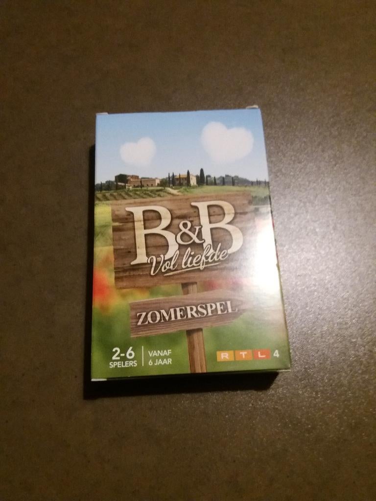 Zomerspel: B&B vol liefde (gezelschapsspel), Vijf spelers of meer, Ophalen of Verzenden, Nieuw